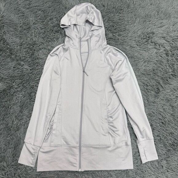 Mondetta Zip Up Athletic Hooded Sweatshirt Size Small - Picture 1 of 8
